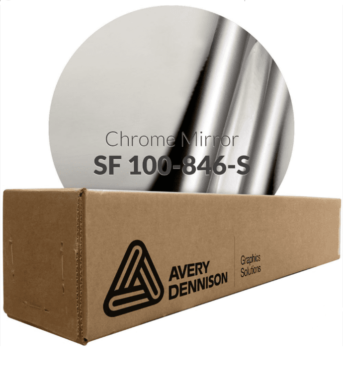 Avery Dennison SF-100-846-S Chrome Gloss Mirror - Laird Vancouver